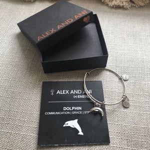 Alex and Ani dolphin bracelet